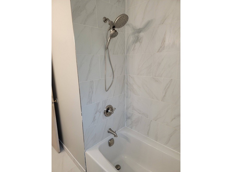 New shower installed by ABV Plumbing in Bothell, WA