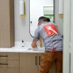 Plumber working in Bothell